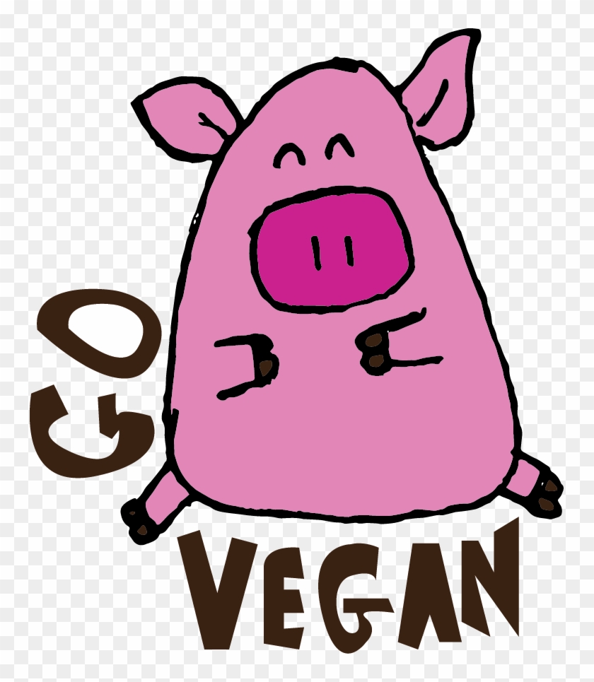 Go Vegan Pig - Vegan Pig #612265