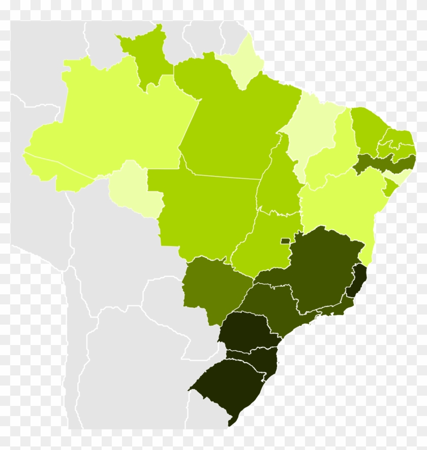Brazilian States By Infant Mortality - Federative Unit Of Brazil #612280