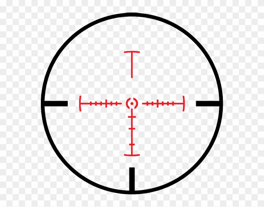 Pics For >, Rifle Scope Crosshairs Png - Scope Crosshairs Png #612373