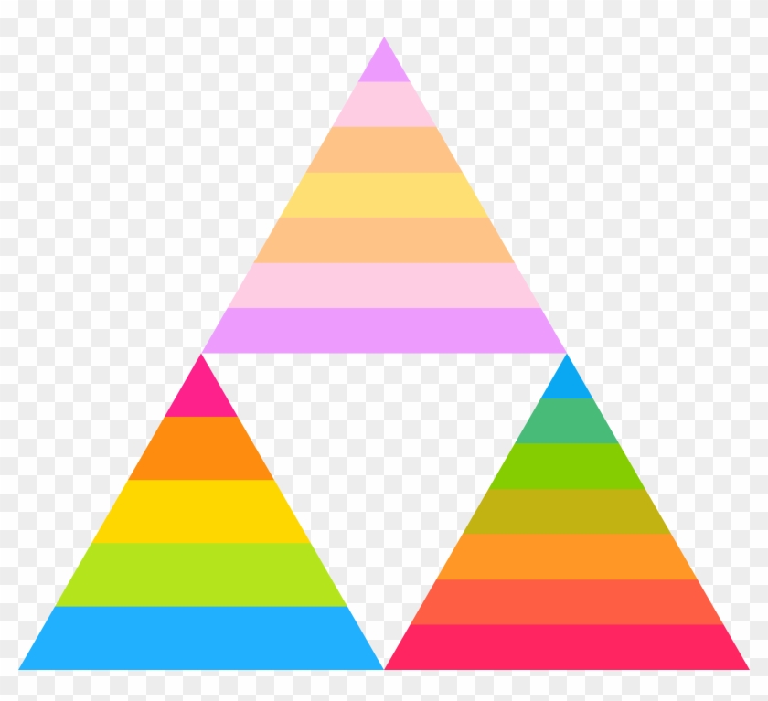 Panfluid Panflux Panromantiflux Triforce By Pride-flags - Triangle #612396
