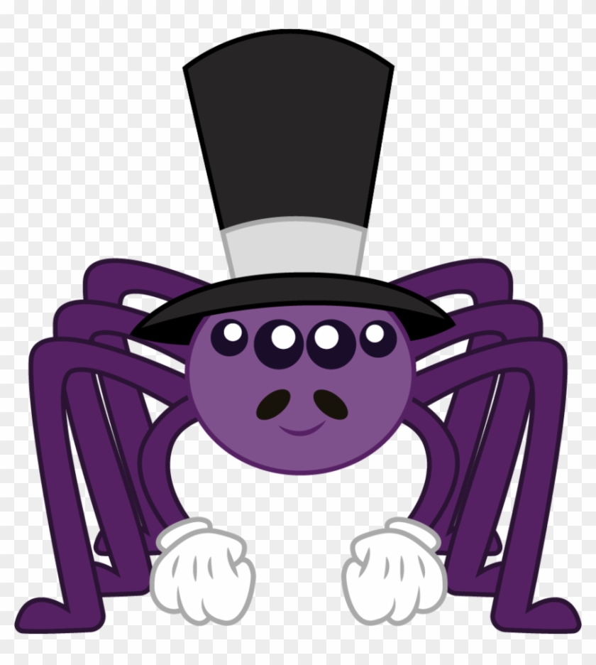 Spider With A Top Hat By Cloudyglow - Spider With A Top Hat #612420
