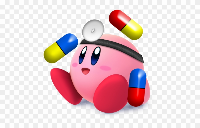 Kirby Dr Mario By Bmaick - Kirby Super Smash Bros Brawl #612477