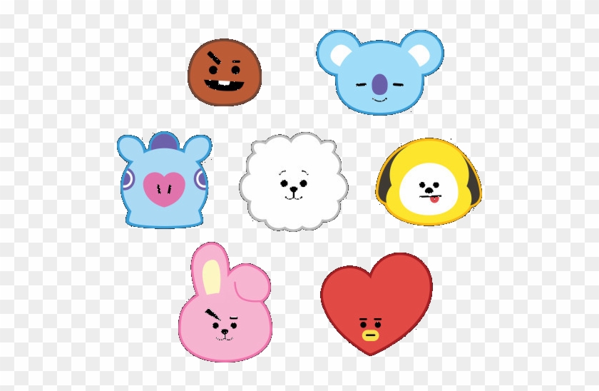 Bt21 Stickers #612507