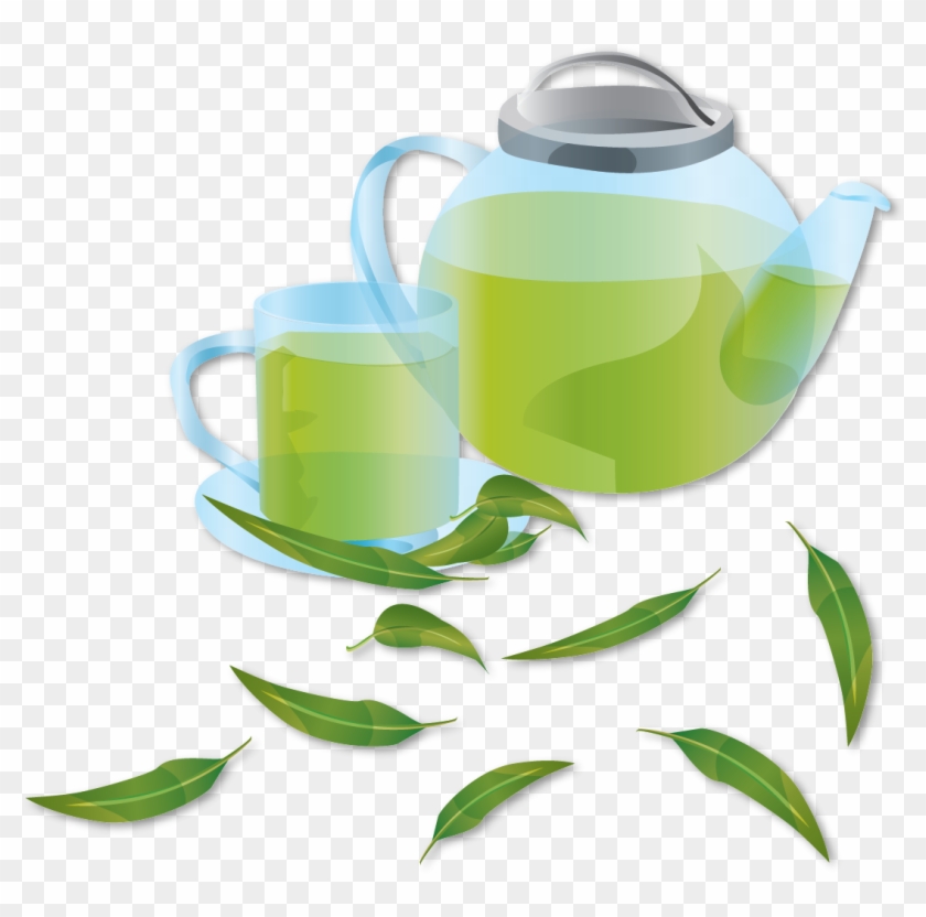 Green Tea Coffee Flowering Tea Teapot - Green Tea Coffee Flowering Tea Teapot #612535