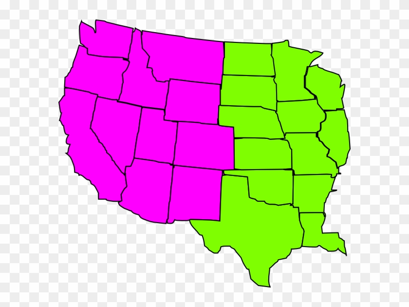 Western Region Us Map #612585