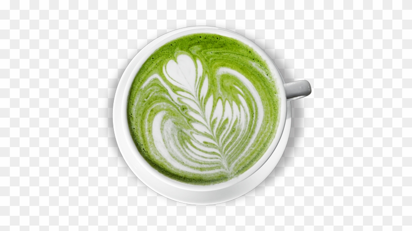 Organic Matcha Pure Green Tea - Green Tea Latte Png #612589