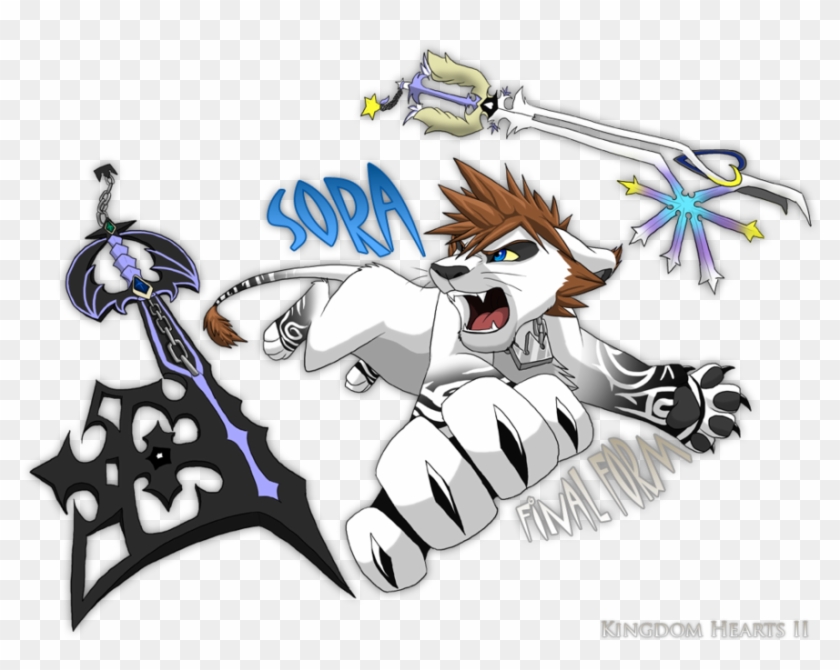 Pride Lands Sora Final Form By Nightrizer - Kingdom Hearts Final Form #612605