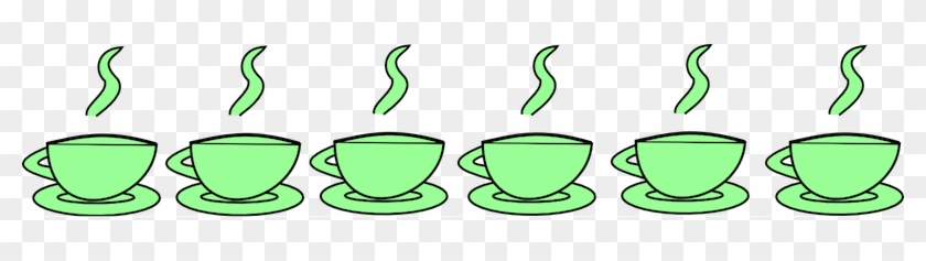 Teacup Clipart Border - Tea Cup Border Clipart #612650