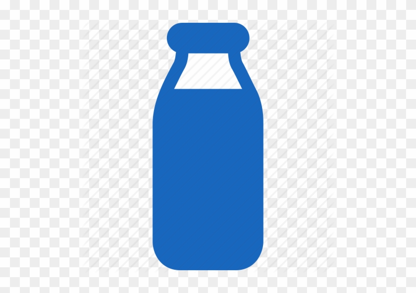 Carton, Cream, Hand Drawn, Milk Icon - Water Bottle #612659