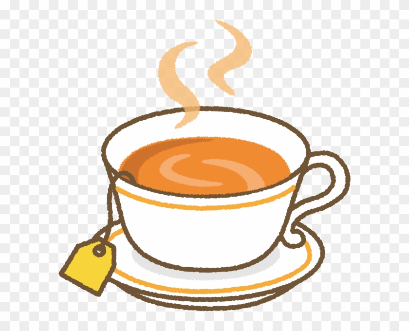 Botamochi Coffee Cup Tea Cappuccino - 紅茶 イラスト フリー #612680