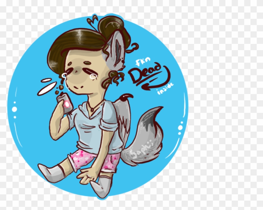 Finals Got Me Lik By Wolfofmagicwings - Cartoon #612789