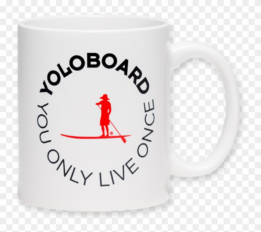 Yolo Board Ceramic Coffee Mug White - Good Morning In Hungarian #612850