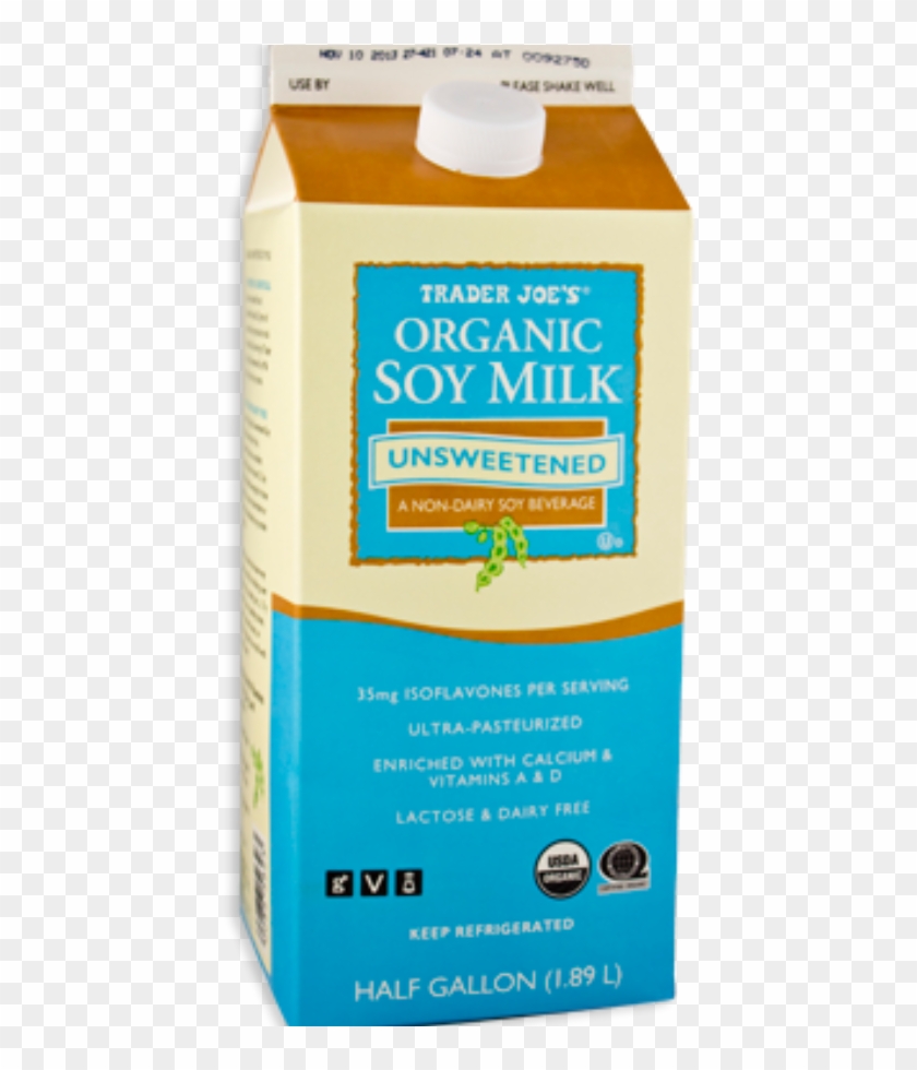 Organic Unsweetened Soy Milk - Trader Joe's Organic Unsweetened Soy Milk #612852