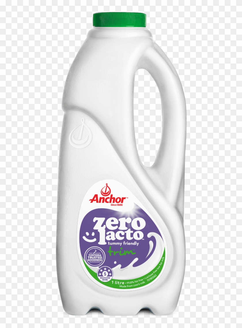 Anchor Zero Lacto Trim Milk 1l Bottle - Anchor Zero Lactose #612912