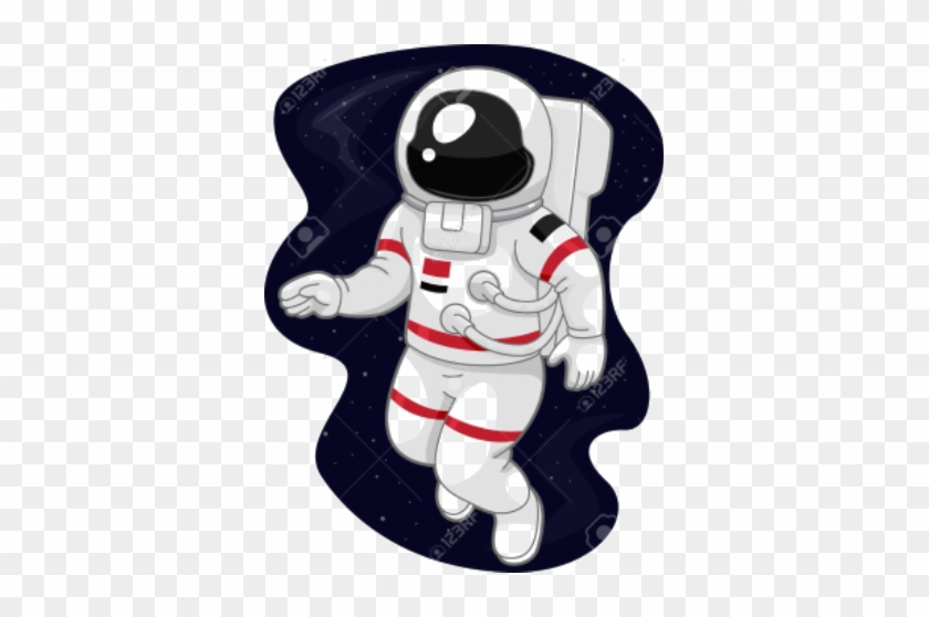 Children Learn About Many Aspects Of Engineering By - Cafepress Illustration Of An Austronaut Drifting In #612915