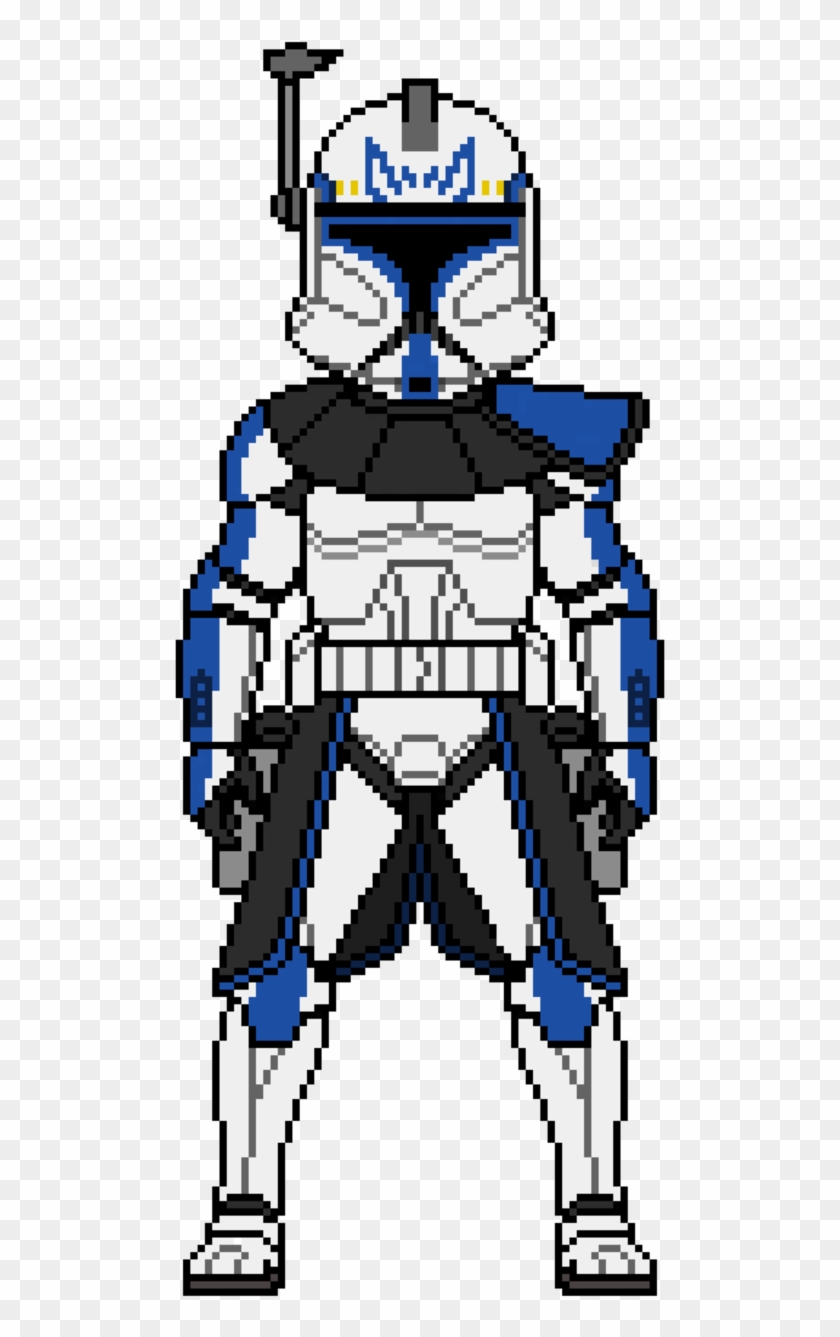 Captain Rex Sprite By Faxerton30 - Captain Rex Pixel Art #613028