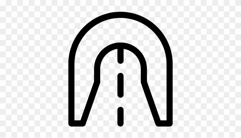 Road Tunnel Vector - Road #613115