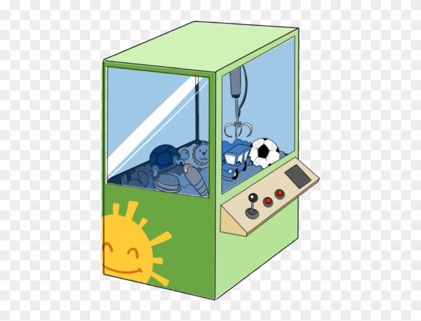 Machine Clipart Arcade - Claw Game Clip Art #613213