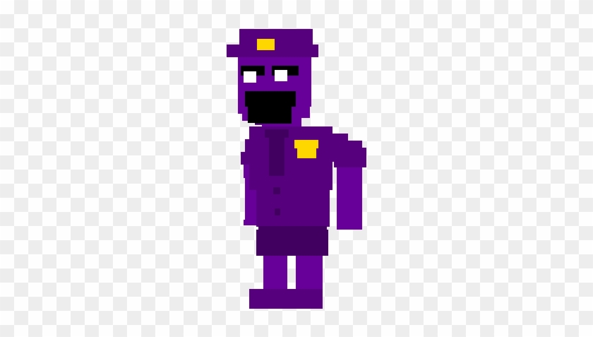 Fnaf 4 Inspired Purple Guy Sprite - Purple Guy Fnaf 4 #613241