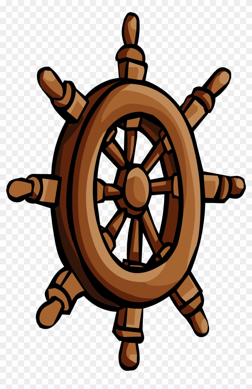 Captain's Wheel Sprite 001 - Pirate Ship Wheel Clipart #613263