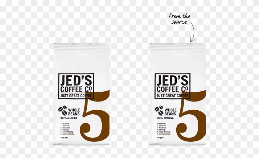 Jed's Whole Beans - Jed's Coffee Co. Coffee Bean Bags No. 4 10pk 80g #613285