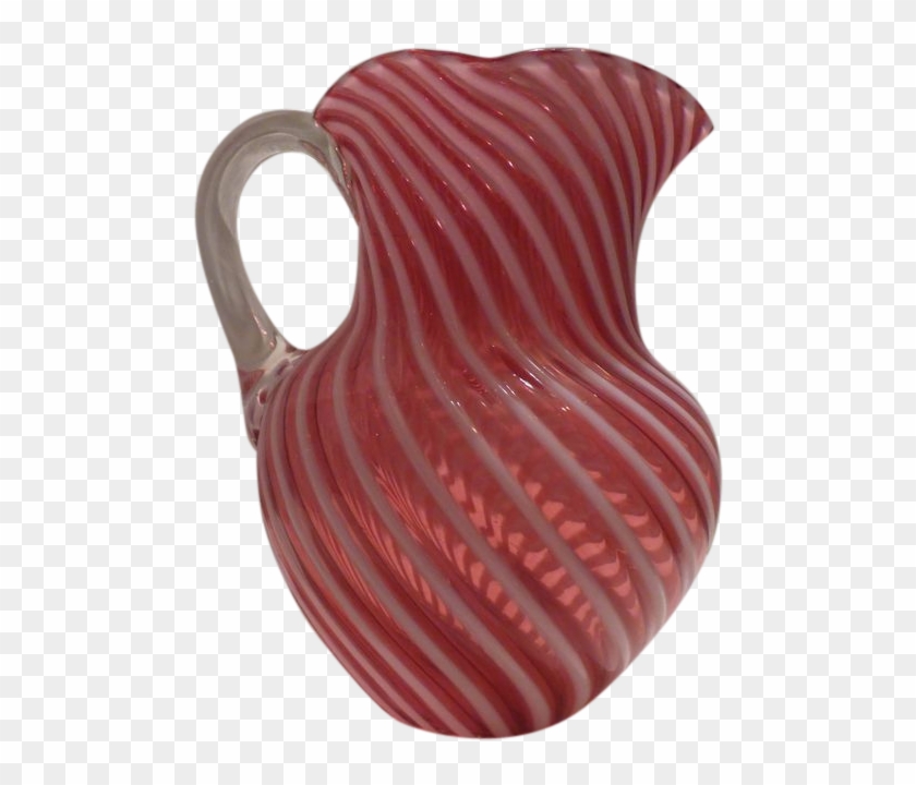 Cranberry Opalescent Swirl Pitcher From Suzieqs On - Iphone 4s #613325