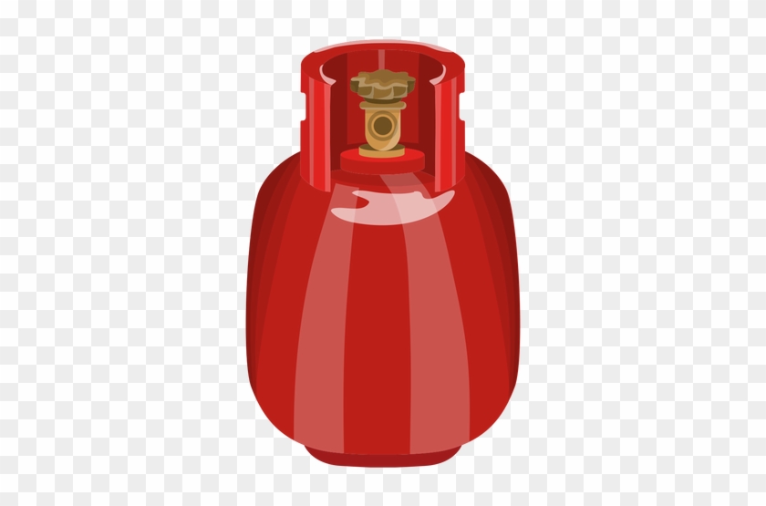 Red Gas Tank Illustration Transparent Png - Illustration #613335