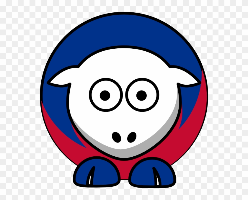 Sheep 3 Toned Buffalo Bills Colors Clip Art At Clker - College Football #613569
