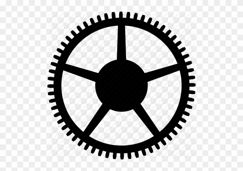Clock Gear Silhouette