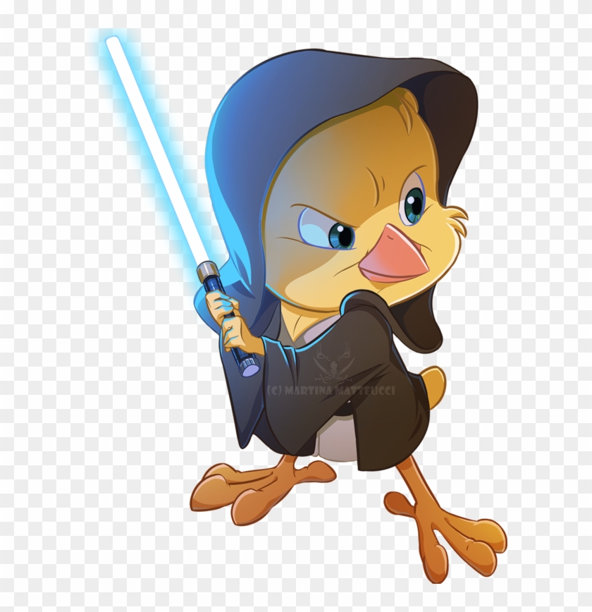 Jedi Chick - Cartoon #613724