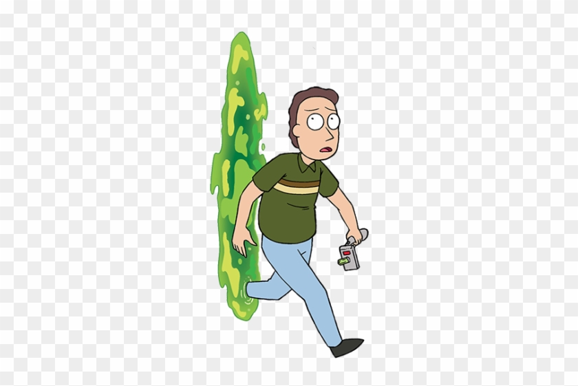 Green Arrow Clipart Transparent - Rick And Morty Transparent Background #613760