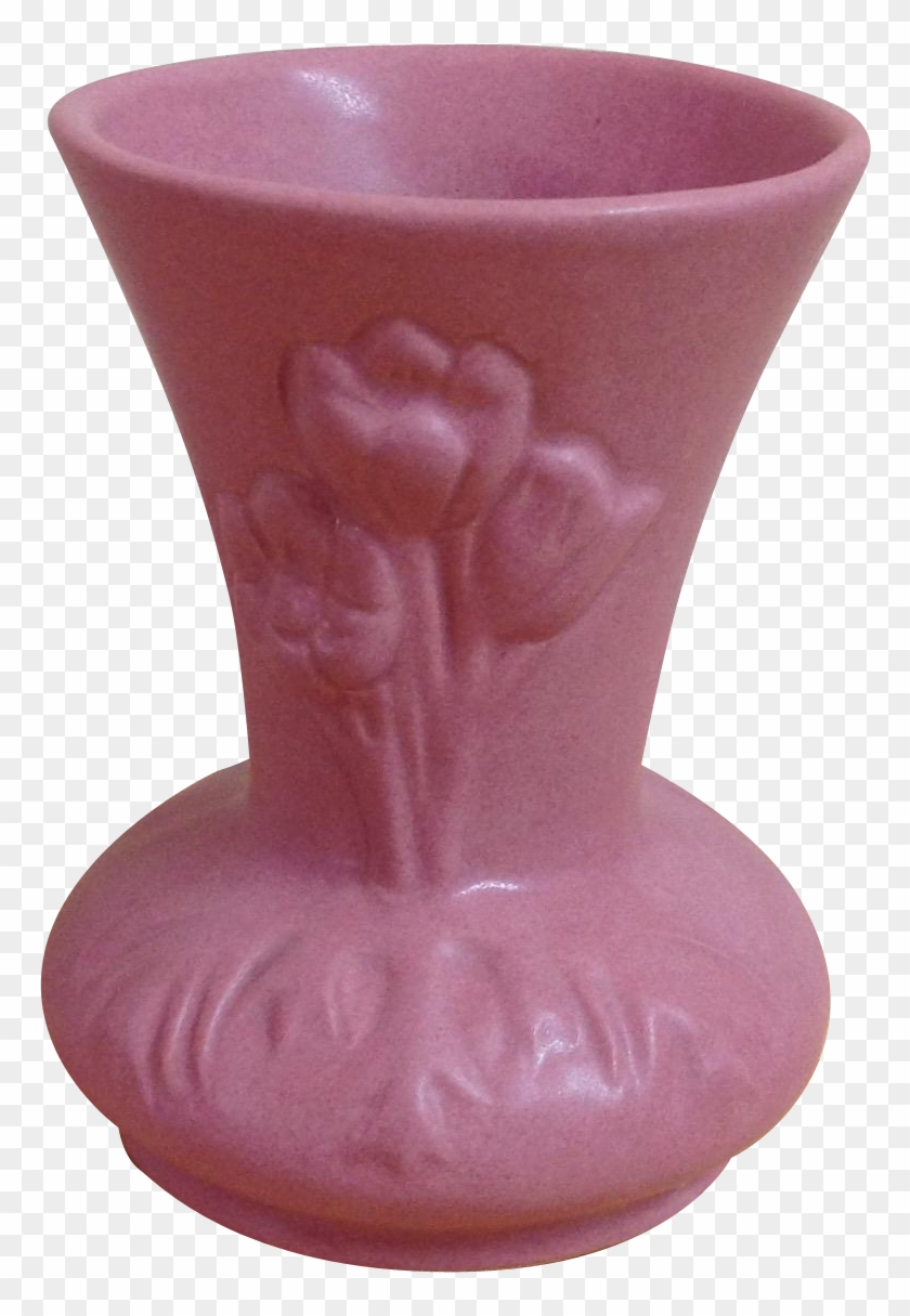 **on Sale** Van Briggle Pottery Vase Mid Century Pink - Vase #614016