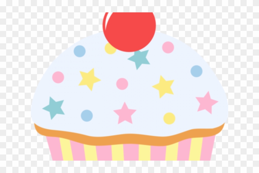 Vanilla Cupcake Clipart 4 Cupcake - Cartoon Cupcakes Png Coloful #614022