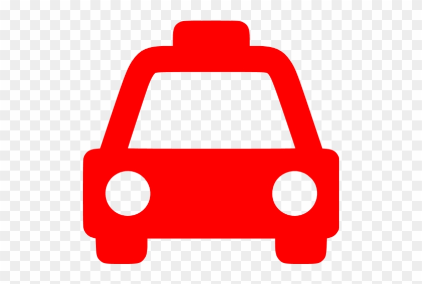 Taxi Clipart Red Taxi - Pink Taxi Icon #614044
