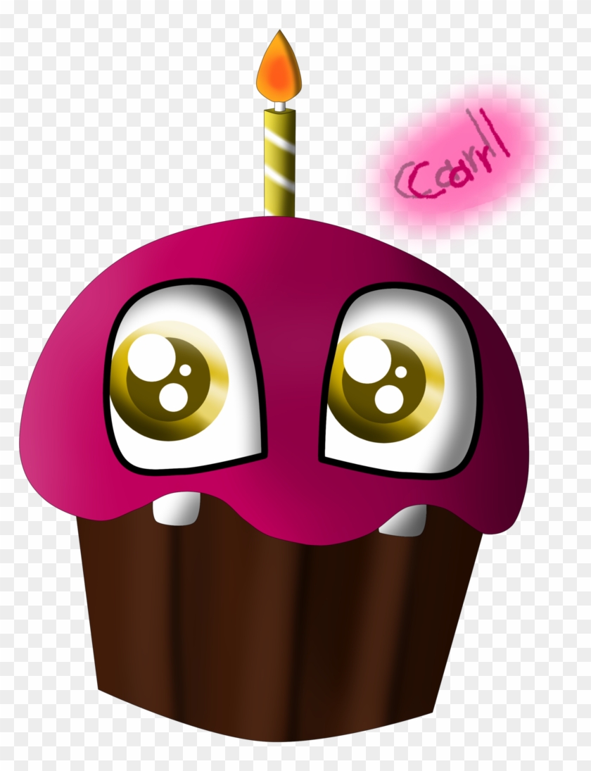 Carl The Cupcake By Mayerli Diane Pie - Carl The Cupcake Png #614107