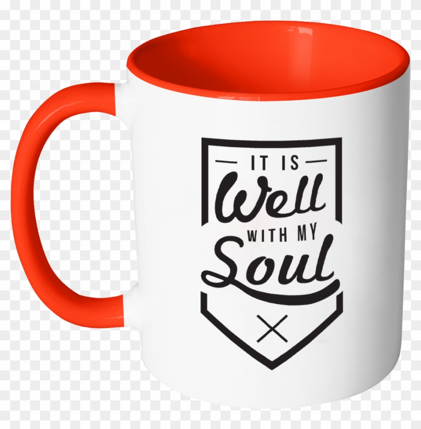 It Is Well With My Soul Christian Religious Gifts 7colors - Green Mug With Logo #614143