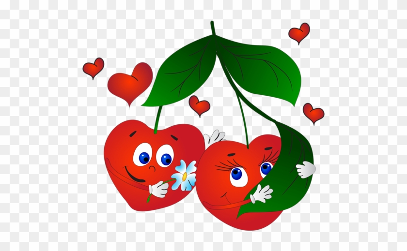 Food Clipart, Emojis, Strange Fruit, Funny Fruit, Fruit - Funny Cherry #614215