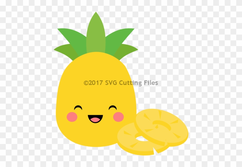 Kawaii Pineapple Clipart - Pineapple Kawaii Clipart Png #614227