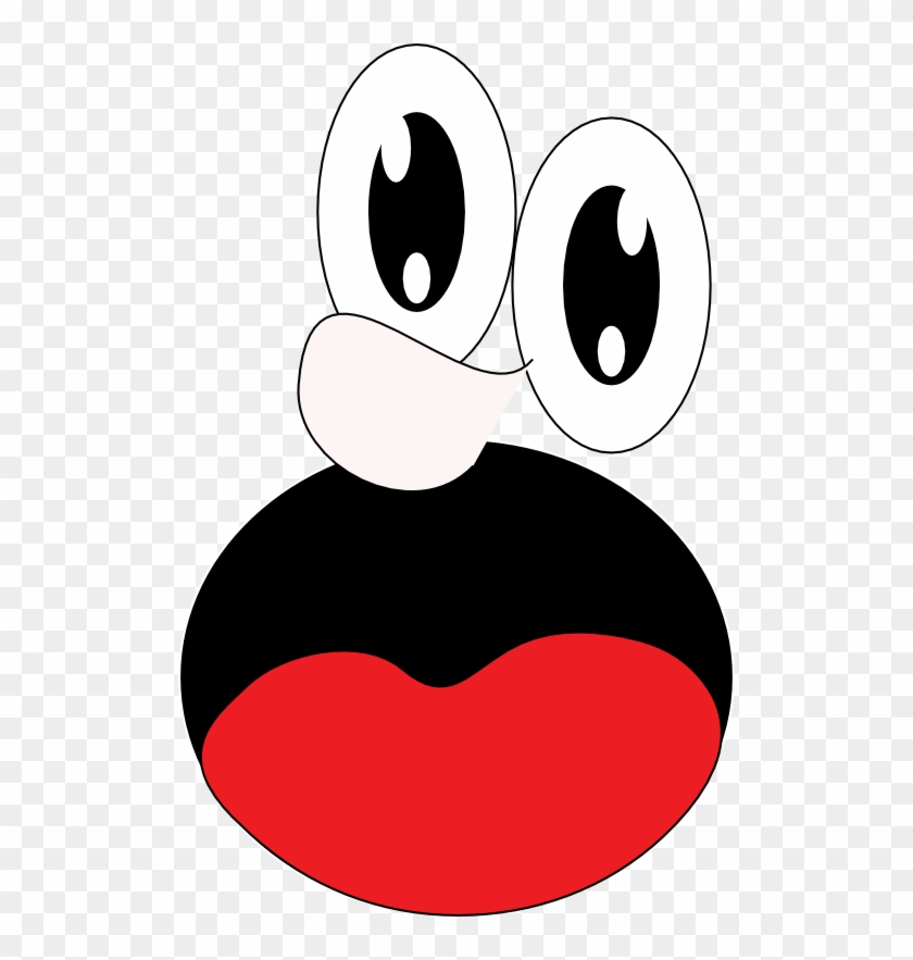 Scared Cartoon Face Png #614246