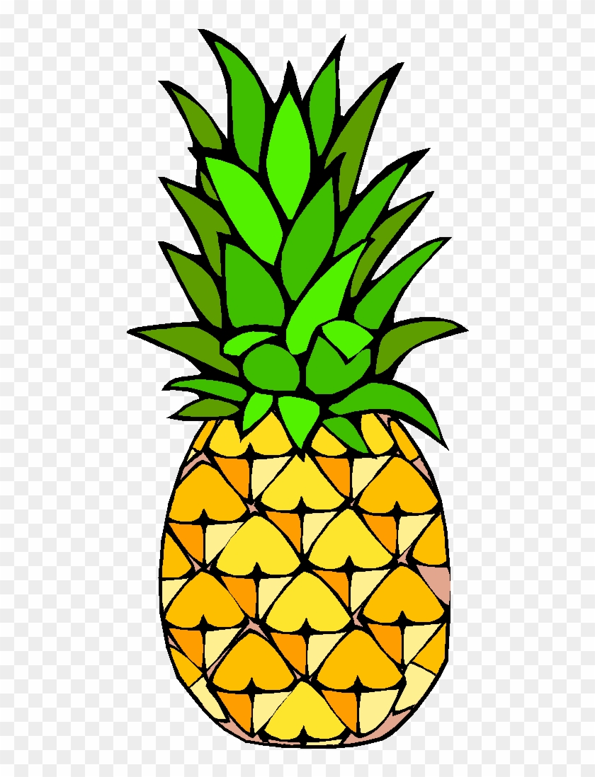 Buah Clipart Clipground Buahan - Pineapple Clipart #614271