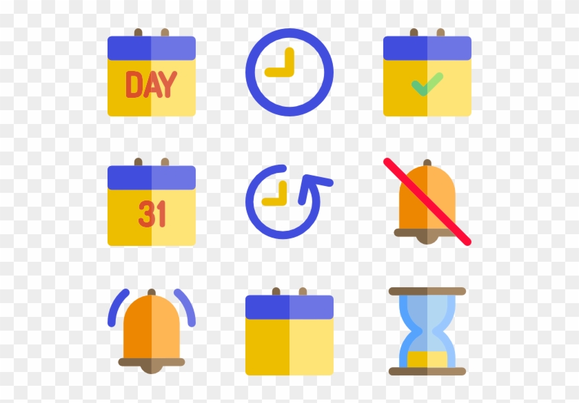 Time & Date 17 Icons - Date Time Venue Icon #614324