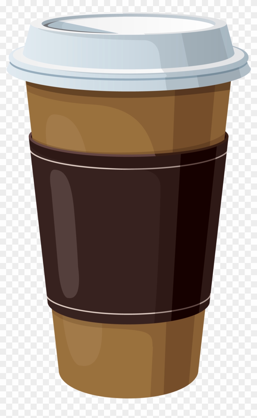 Coffee Bean Graphic Clip Art Library - Paper Coffee Cup Clip Art #614332