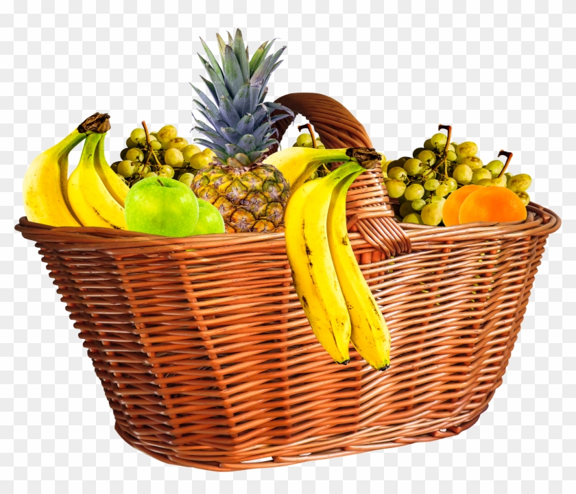 Pineapple Png 25, - Fruit Basket Transparent Background #614357