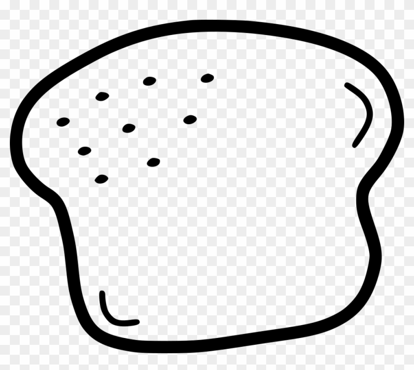 Scone Bagel Bread Pastry Bake Bakery Comments - Line Art #614428