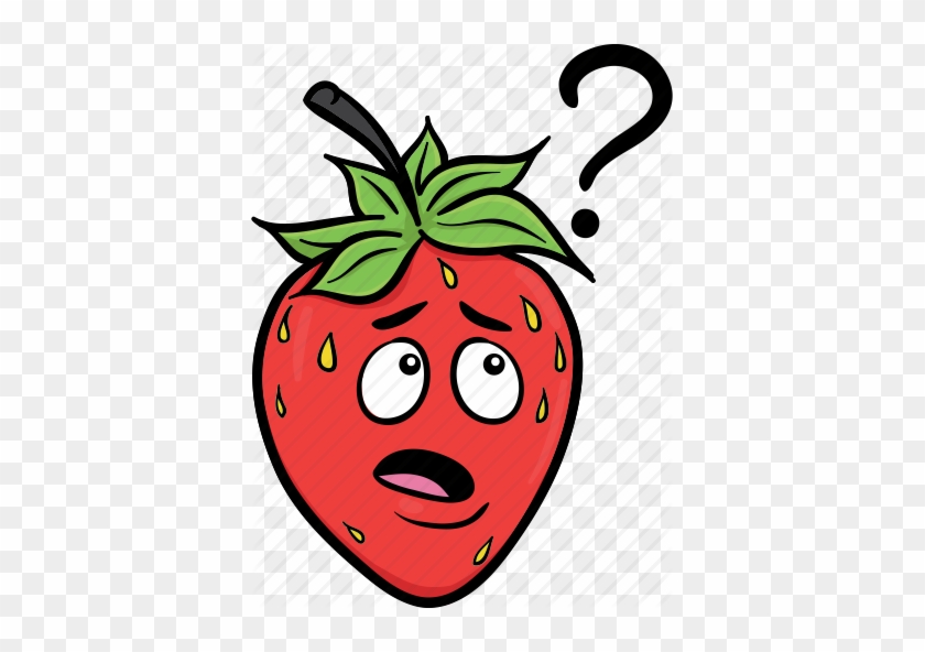 Smile Strawberry Stock Illustrations 2,308 Smile Strawberry - Strawberry Emoji Collection 1 010 #614486