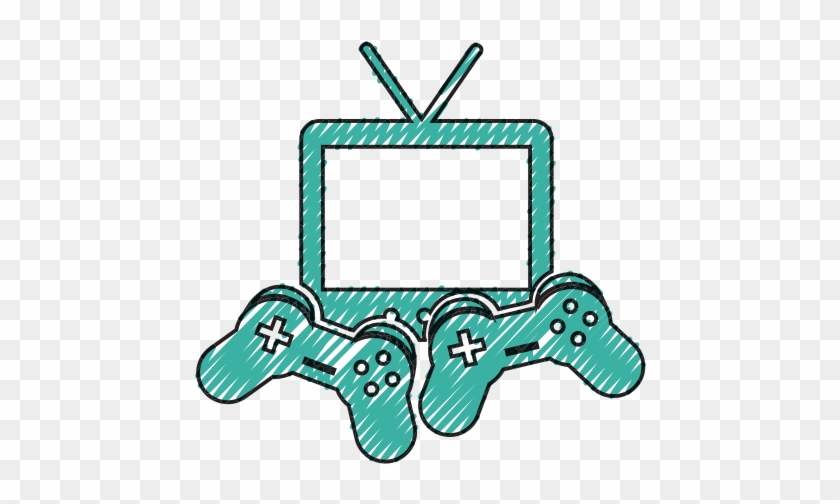 Video Game Controllers - Transparent Video Game Clipart #614491