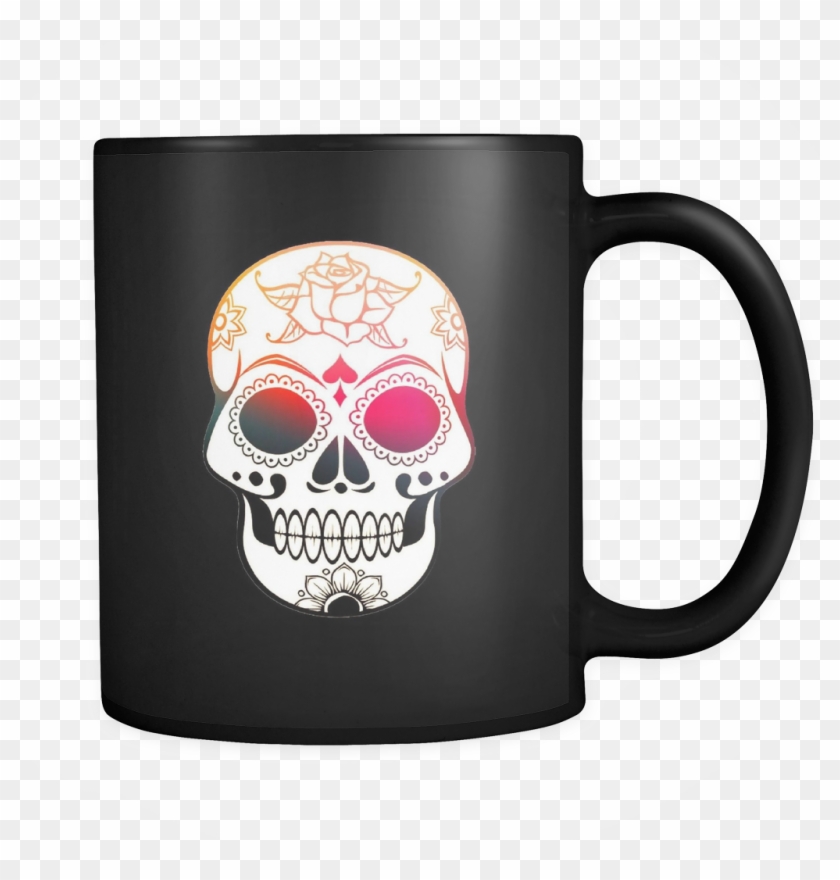 Sugar Skull Black Coffee Mug - Zazzle Zuckerschädel Iphone 5 Etuis #614552