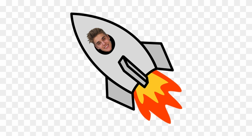 Time To Rocket Justin Bieber To The Moon - Rocket Png #614669