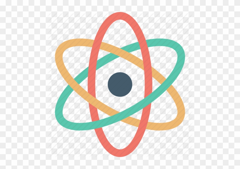 Nuclear Clipart Molecules And Atom - Atom Icon Png #614718