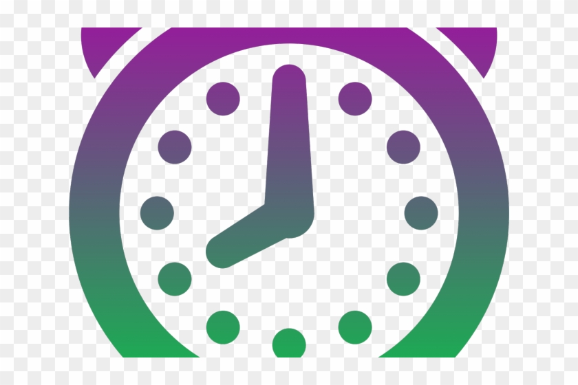 Clock Clipart Colourful - Circle #614777